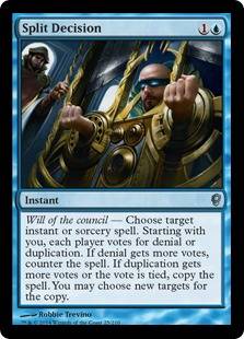 Dack's Duplicate Conspiracy PLD Blue Red Rare MAGIC GATHERING CARD ABUGames 