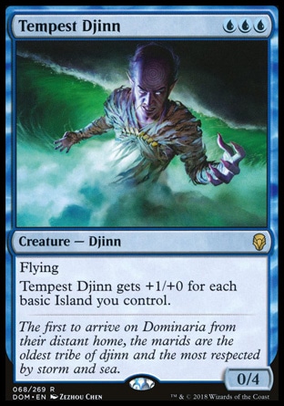 the Rising Deep FOIL Dominaria PLD Blue Uncommon CARD ABUGames Slinn Voda 